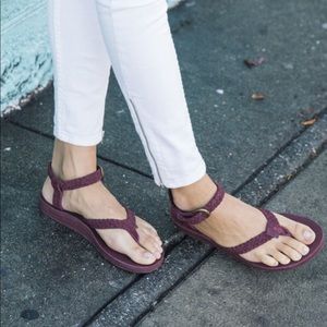Teva Original Suede Braid Ankle Sandal